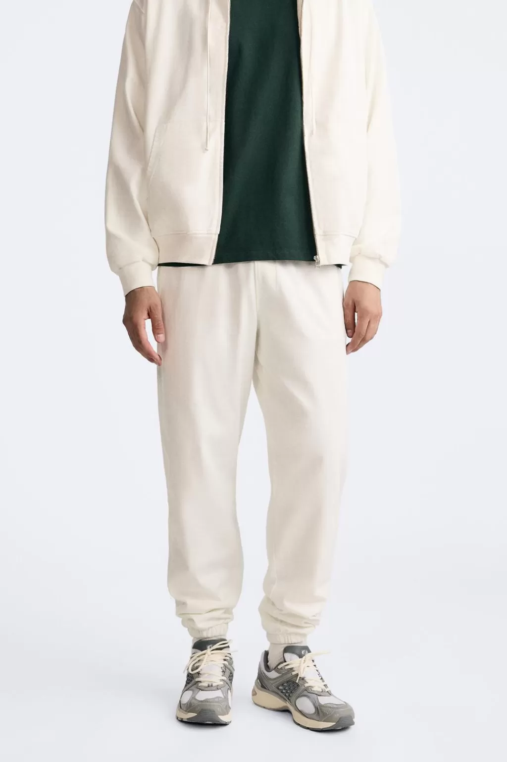 ZARA PANTALÓN JOGGER HEAVY WEIGHT<Hombre Pantalones