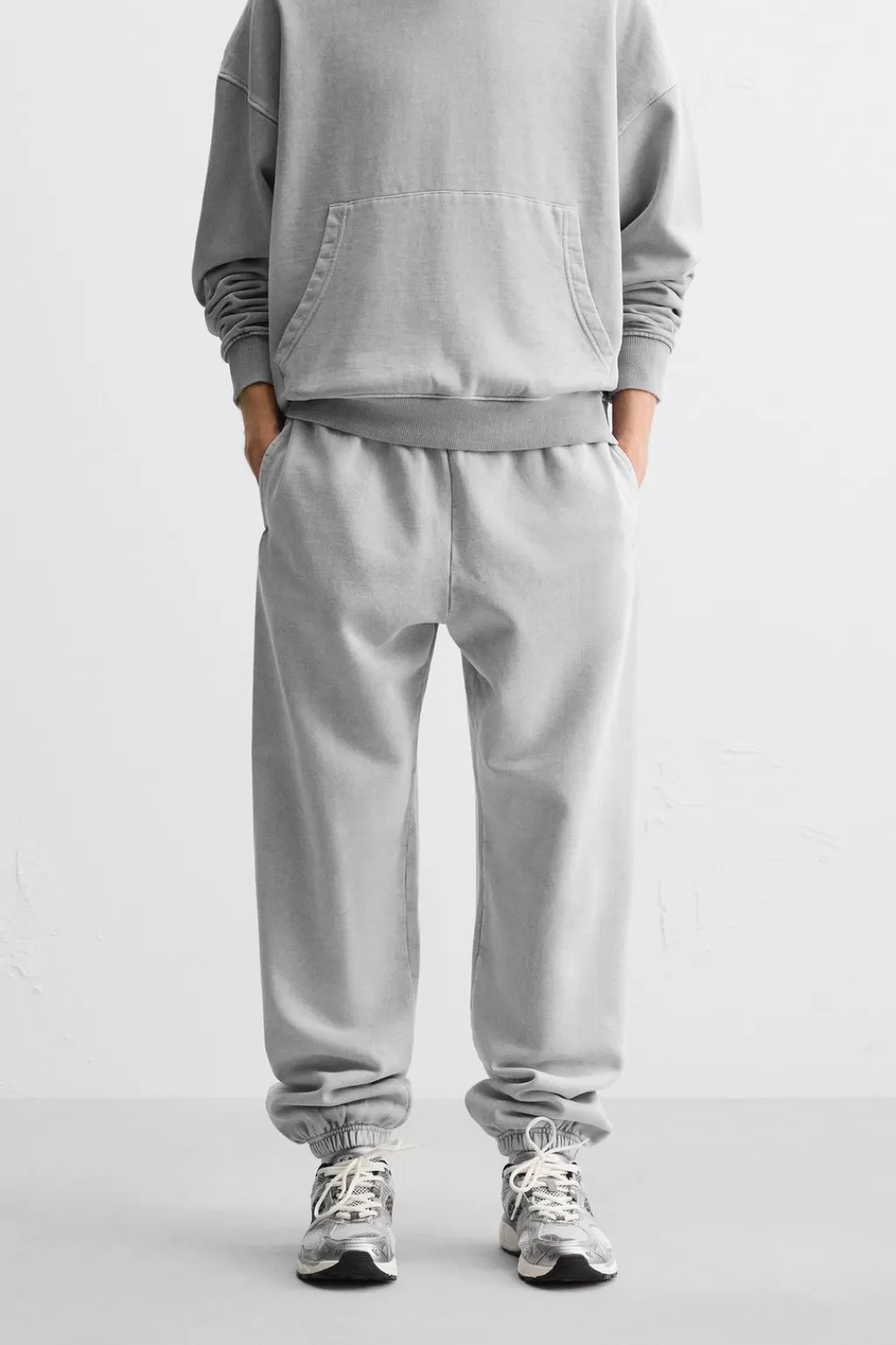 ZARA PANTALÓN JOGGER LAVADO<Hombre Pantalones