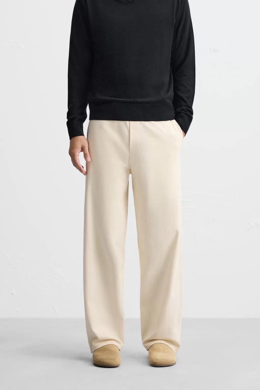 ZARA PANTALÓN JOGGER RELAXED FIT<Hombre Pantalones