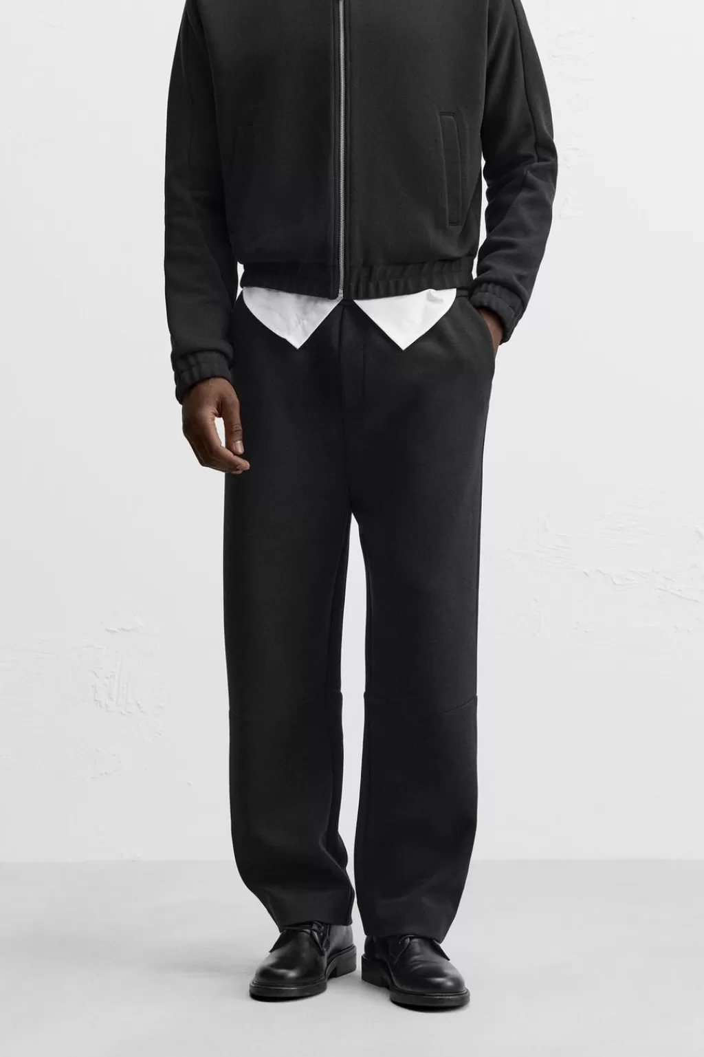 ZARA PANTALÓN JOGGER TWILL<Hombre Pantalones