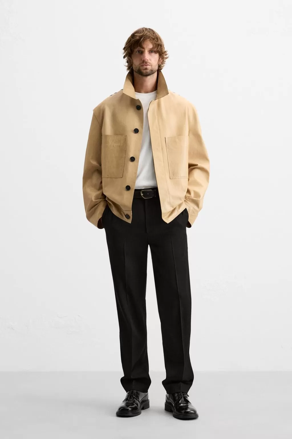 ZARA PANTALÓN LANA LIMITED EDITION<Hombre Pantalones