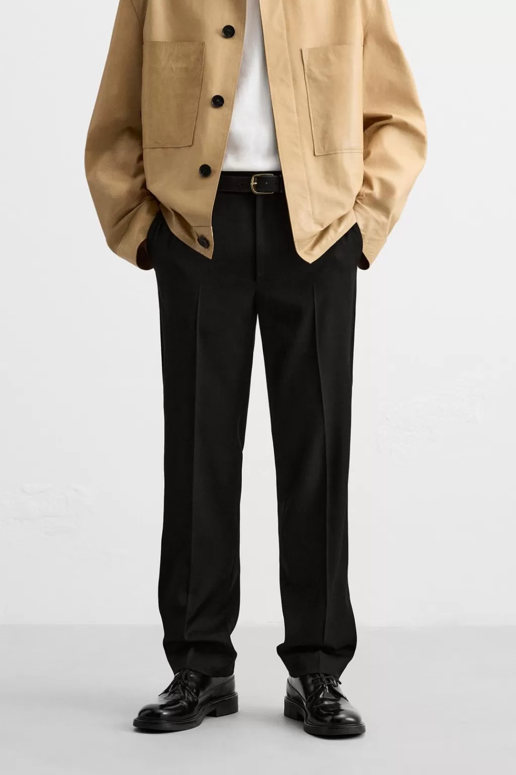 ZARA PANTALÓN LANA LIMITED EDITION<Hombre Pantalones