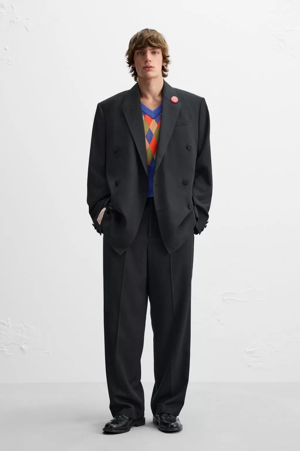 ZARA PANTALÓN TRAJE X HARRY LAMBERT<Hombre Pantalones