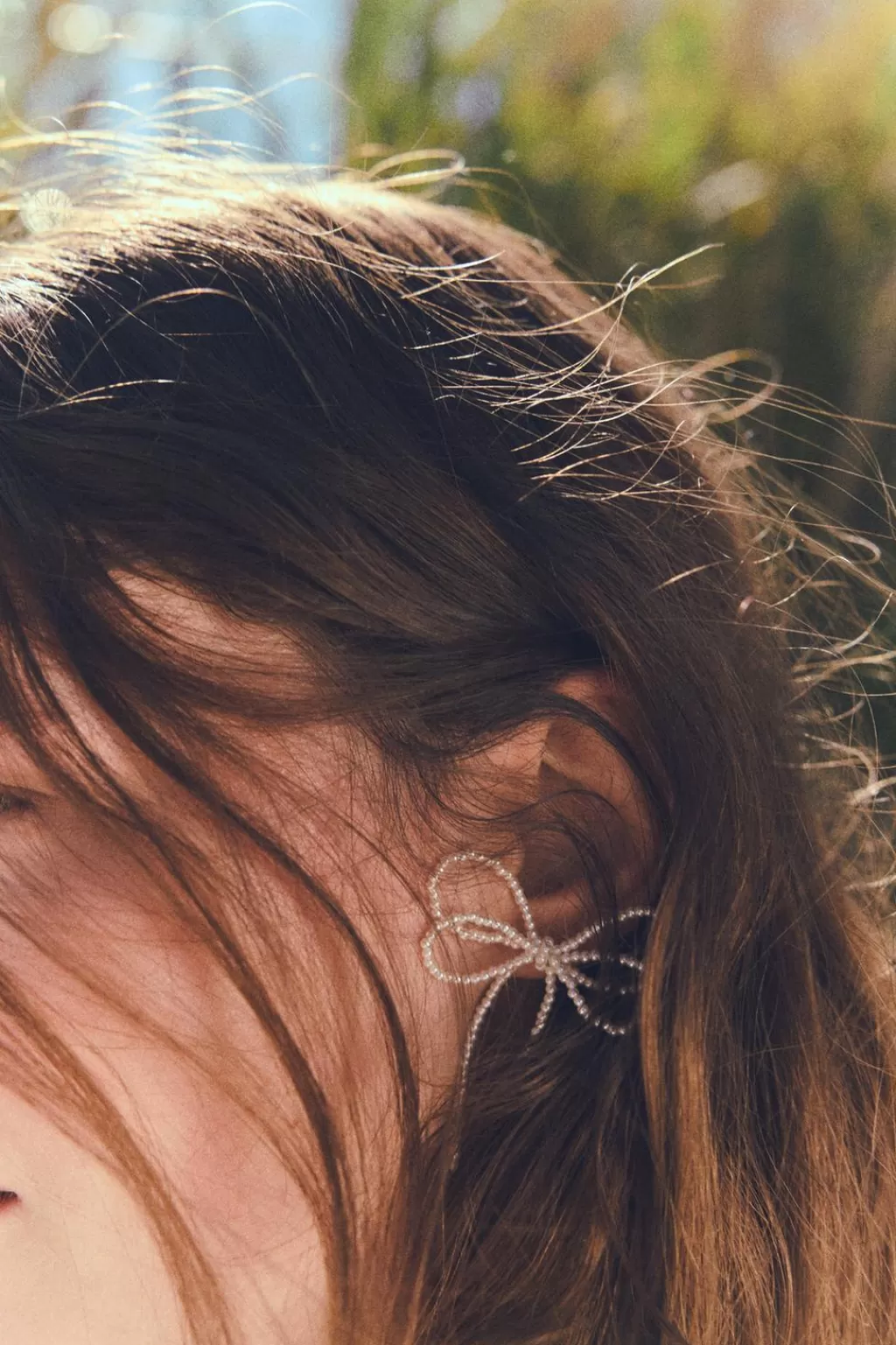 ZARA PENDIENTES LAZOS PERLAS<Mujer Accesorios / Bisuteria