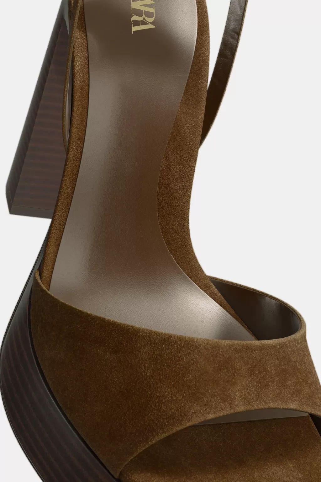 ZARA SANDALIA PLATAFORMA SERRAJE<Mujer Zapatos