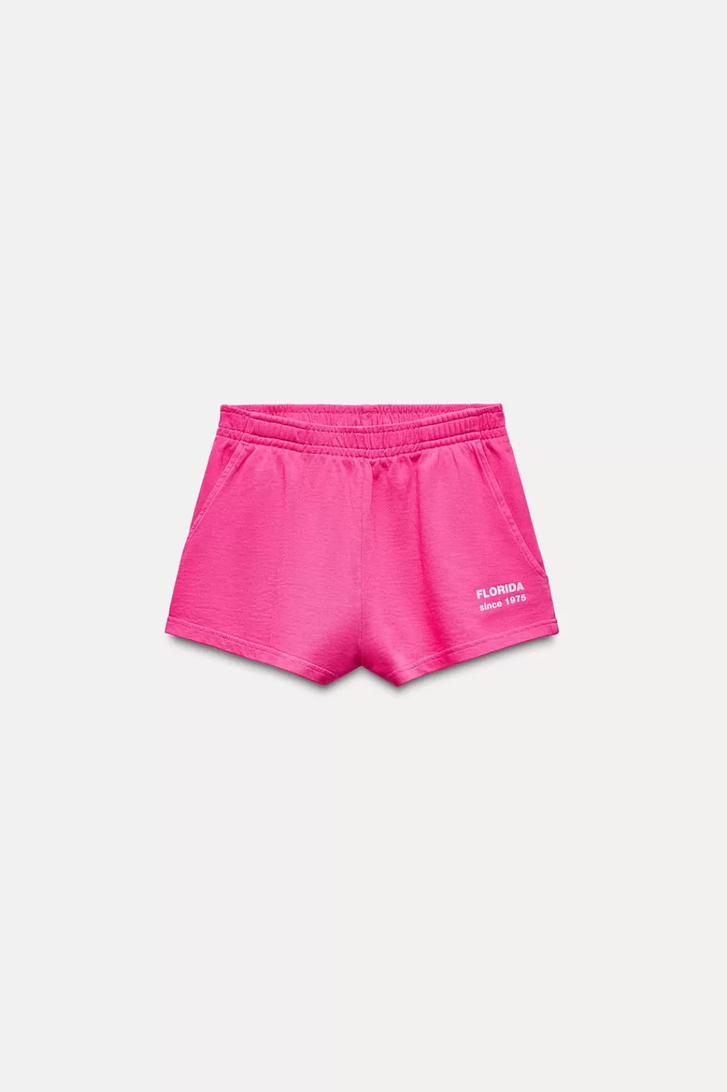 ZARA SHORTS FELPA FLORIDA<Mujer Faldas / Shorts