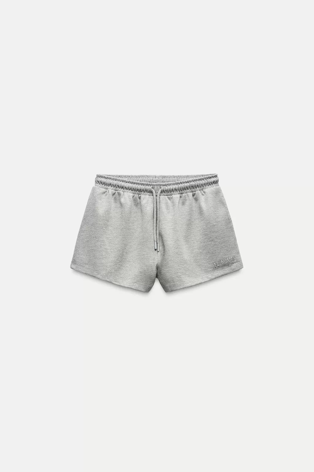 ZARA SHORTS HILO METALIZADO TEXTO<Mujer Faldas / Shorts