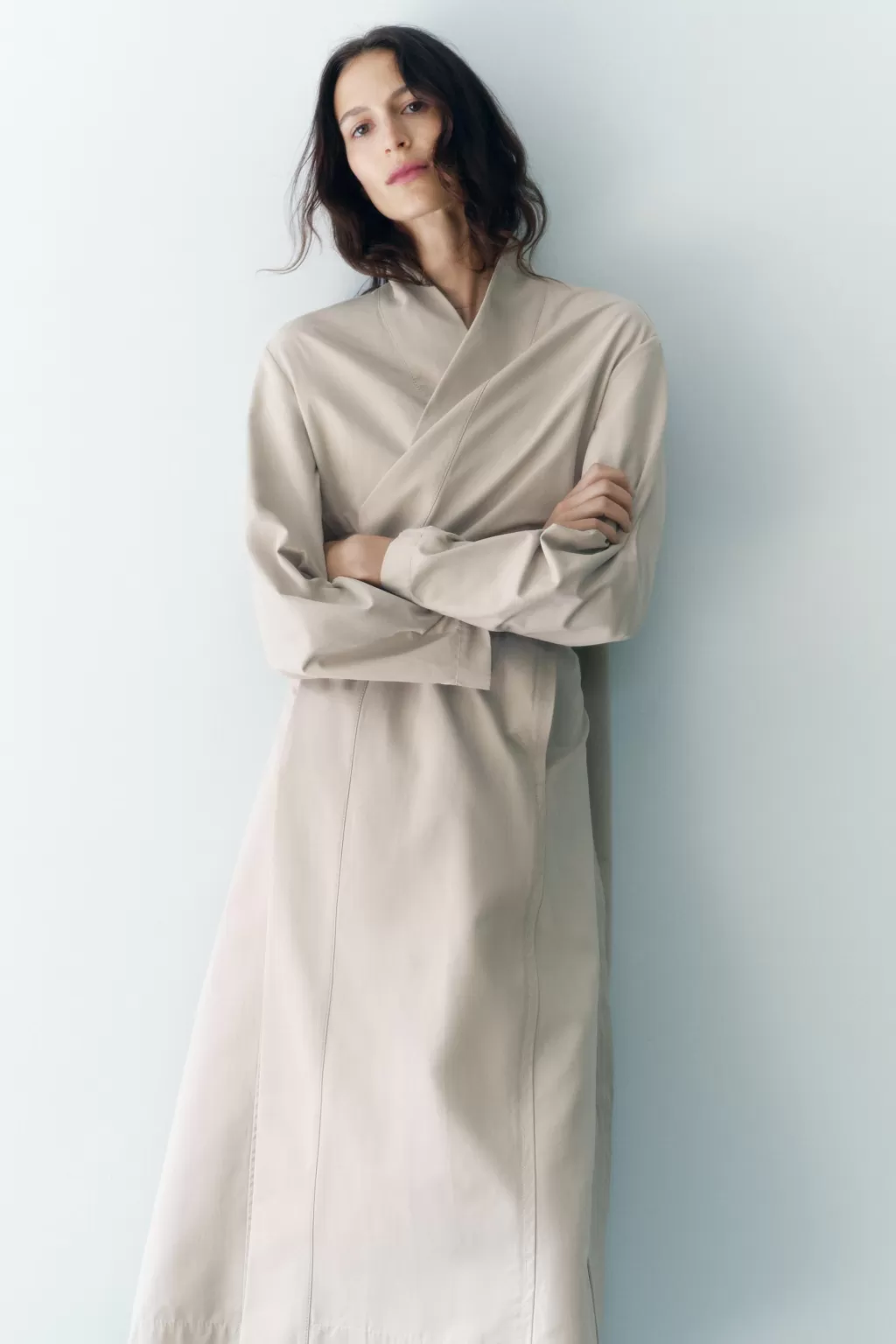 ZARA TRENCH KIMONO ZW COLLECTION<Mujer Abrigos / Anoraks