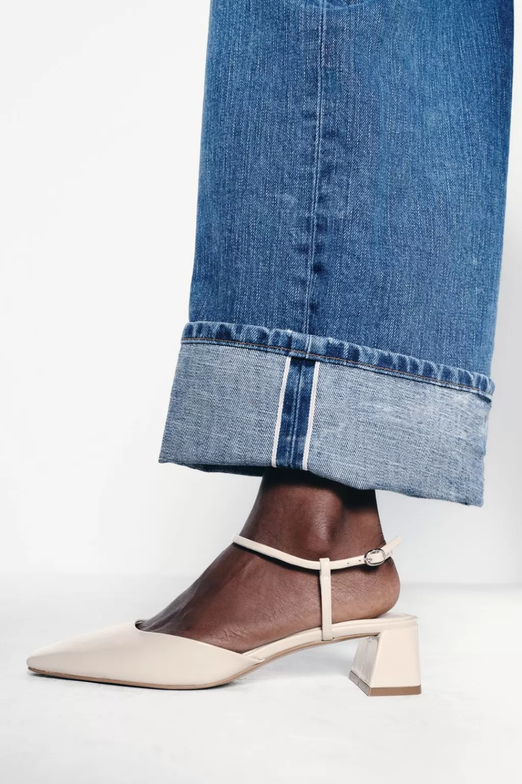 ZARA ZAPATO DESTALONADO ACHAROLADO<Mujer Zapatos