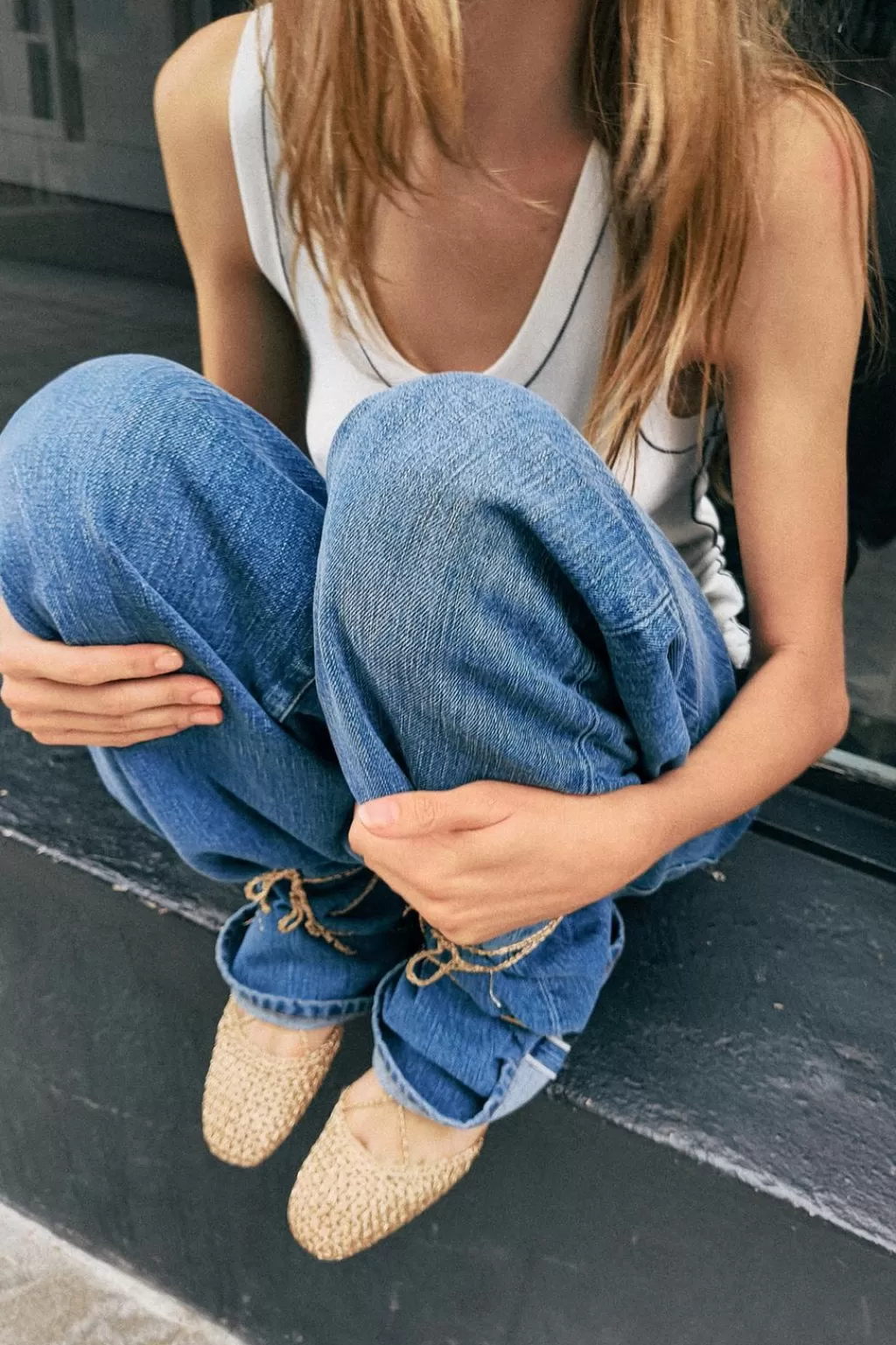 ZARA ZAPATO DESTALONADO CROCHET ATADO<Mujer Zapatos