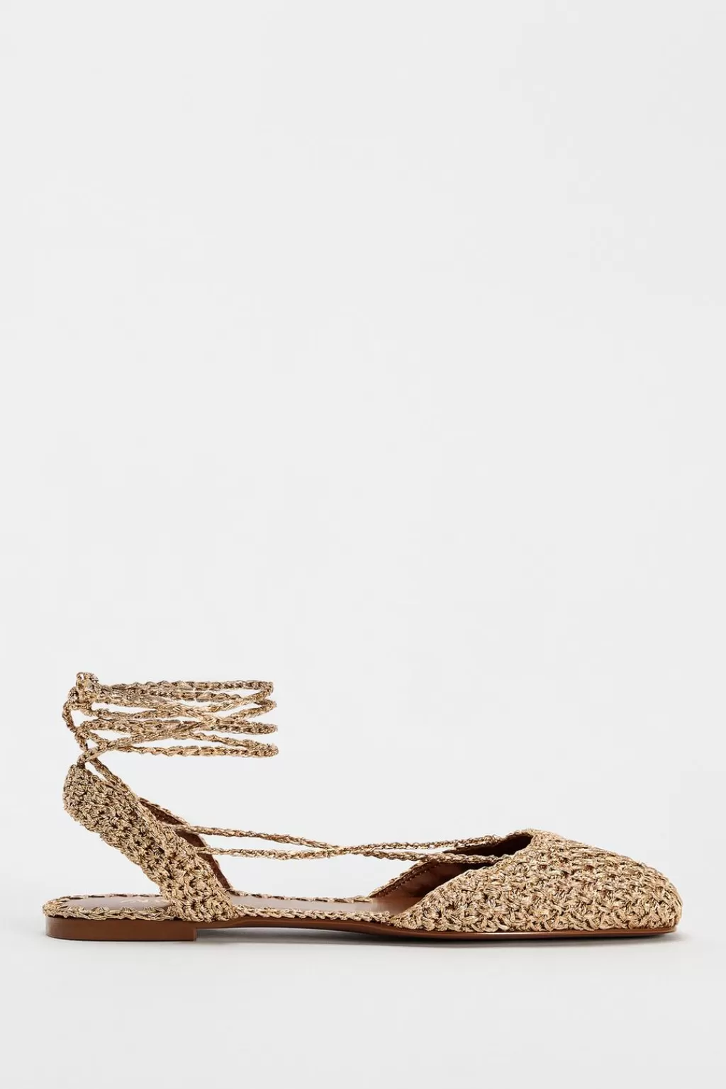 ZARA ZAPATO DESTALONADO CROCHET ATADO<Mujer Zapatos