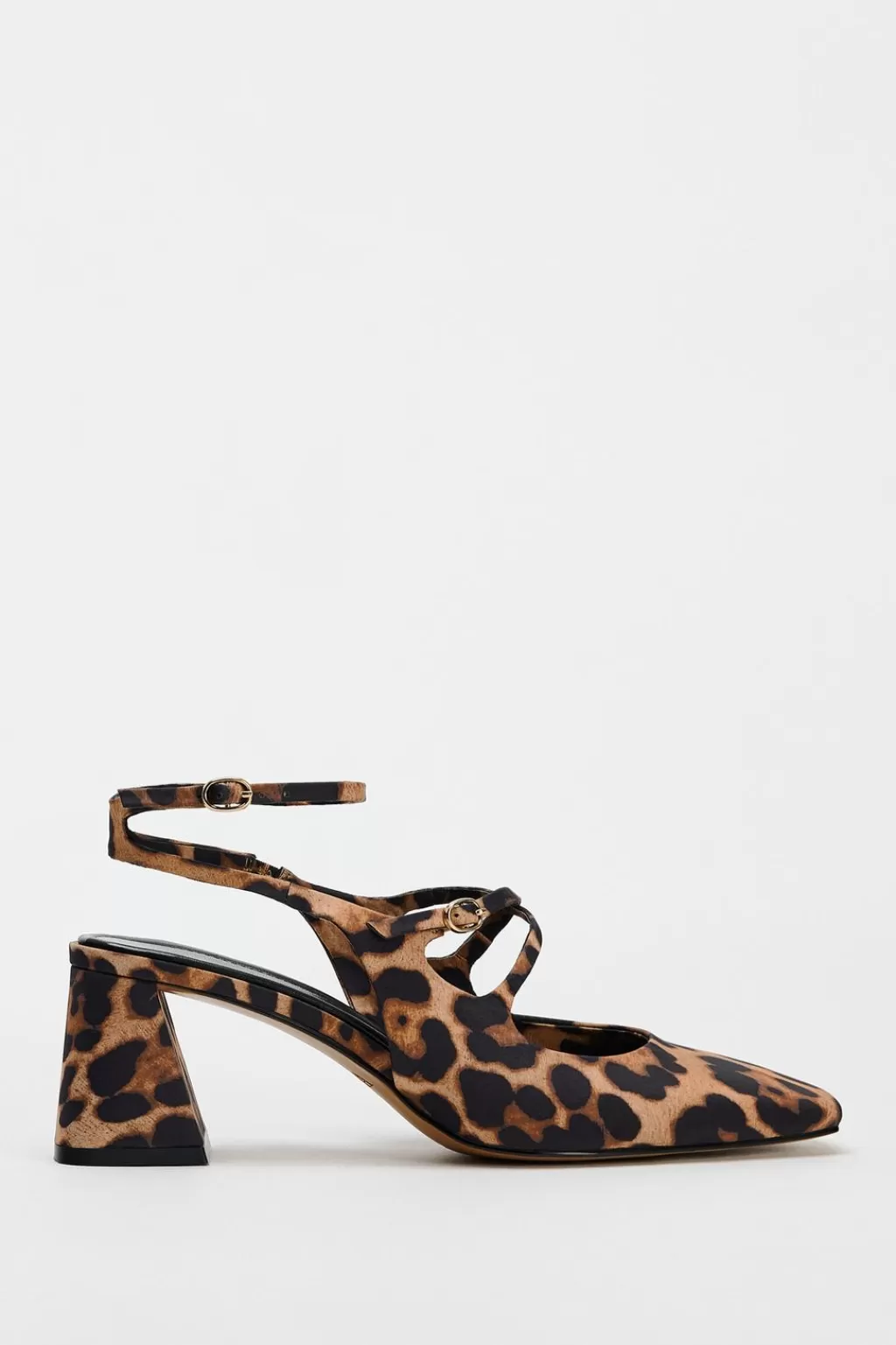 ZARA ZAPATO DESTALONADO ESTAMPADO ANIMAL<Mujer Zapatos