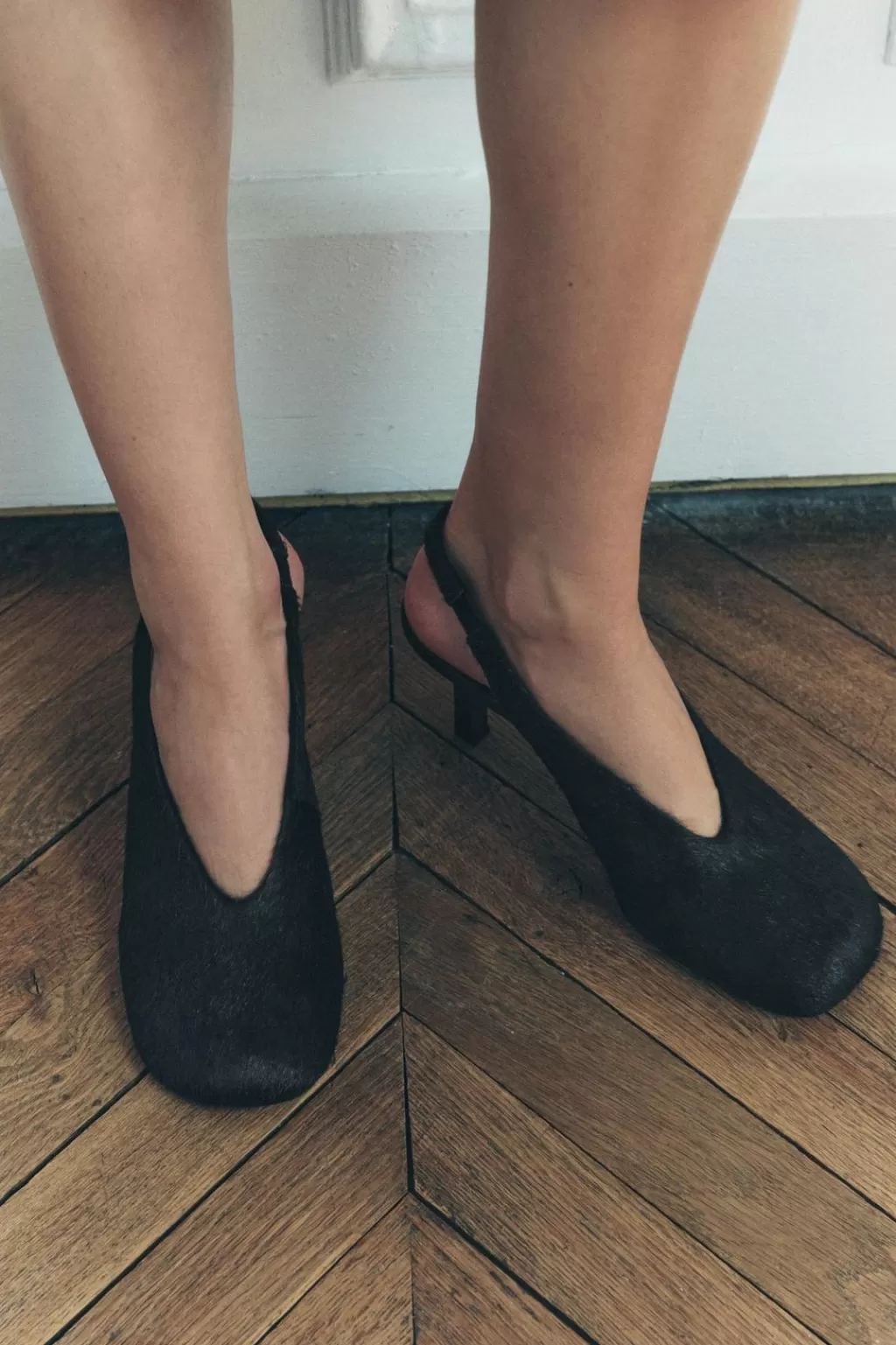 ZARA ZAPATO DESTALONADO PIEL<Mujer Zapatos